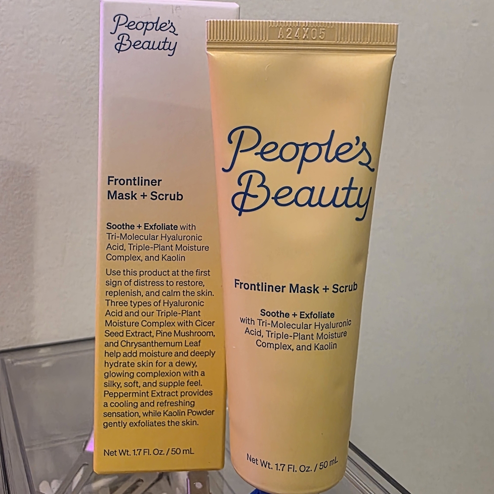 People's Beauty Frontliner Mask + Scrub